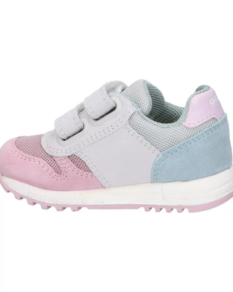 GEOX Deportivas De Niña B023Za 02214 B Alben Girl C0674 White-Rose Clearance