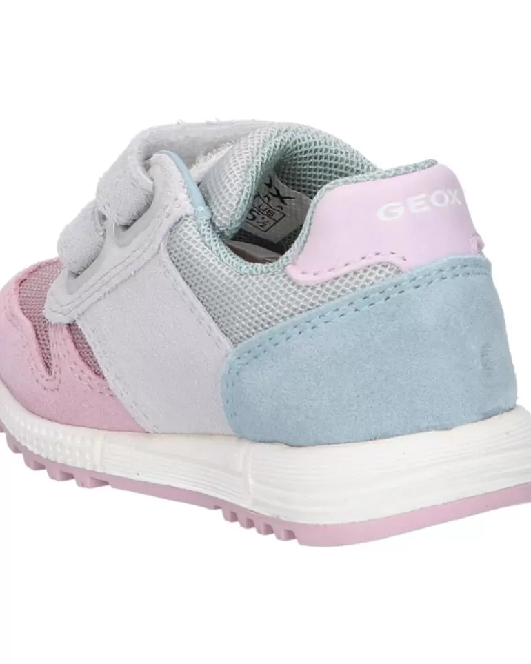 GEOX Deportivas De Niña B023Za 02214 B Alben Girl C0674 White-Rose Clearance