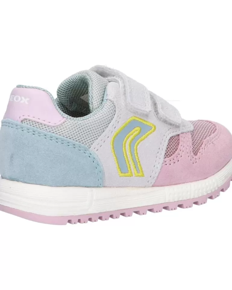GEOX Deportivas De Niña B023Za 02214 B Alben Girl C0674 White-Rose Clearance