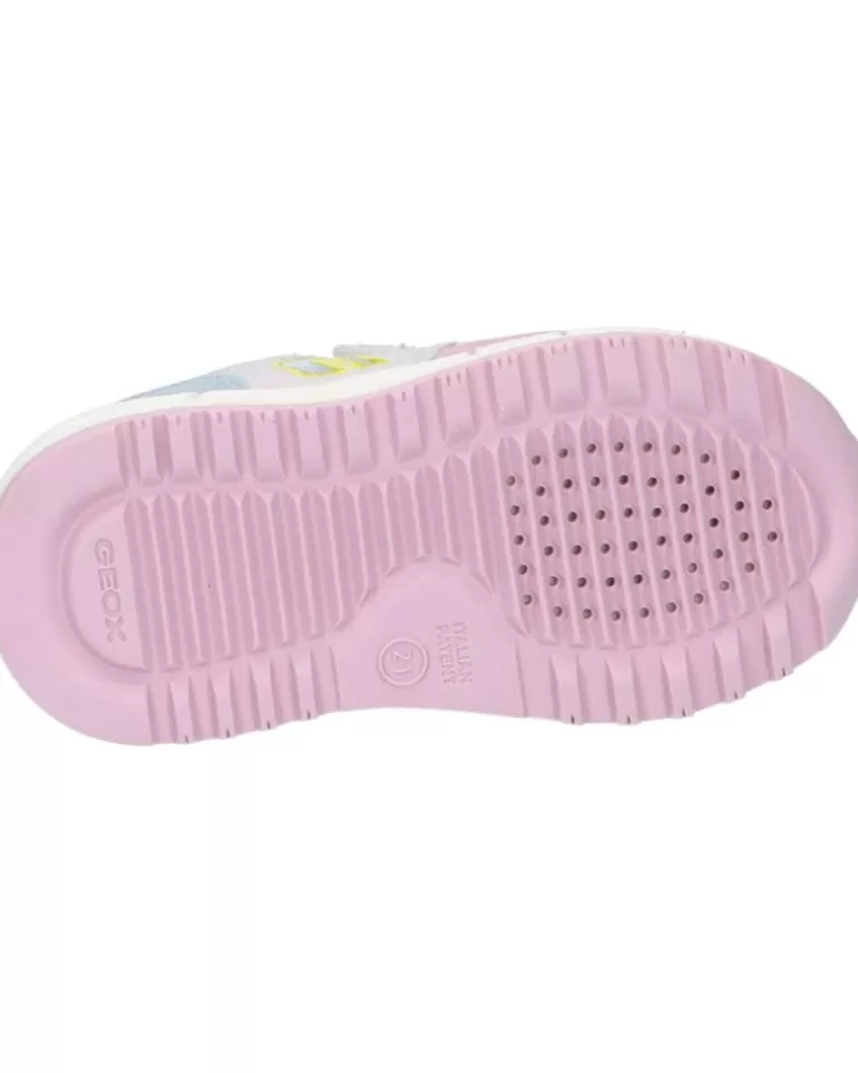 GEOX Deportivas De Niña B023Za 02214 B Alben Girl C0674 White-Rose Clearance
