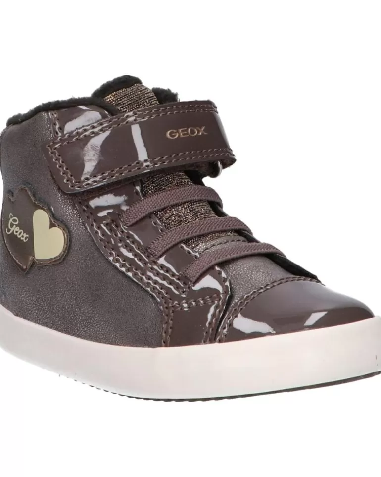 GEOX Deportivas De Niña B041Mb 0Pvhh B Gisli Girl C9006 Smoke Grey Cheap