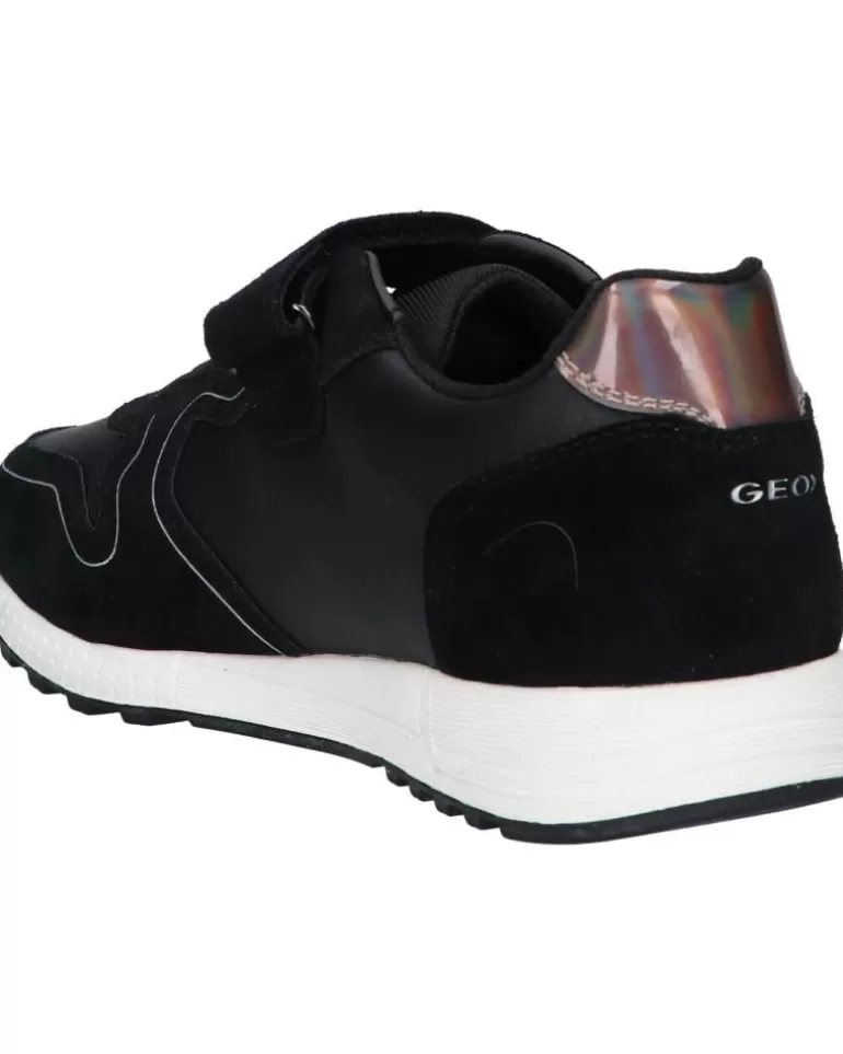 GEOX Deportivas De Niña J16Aqa 02285 J Alben Girl C0039 Black-Silver Best