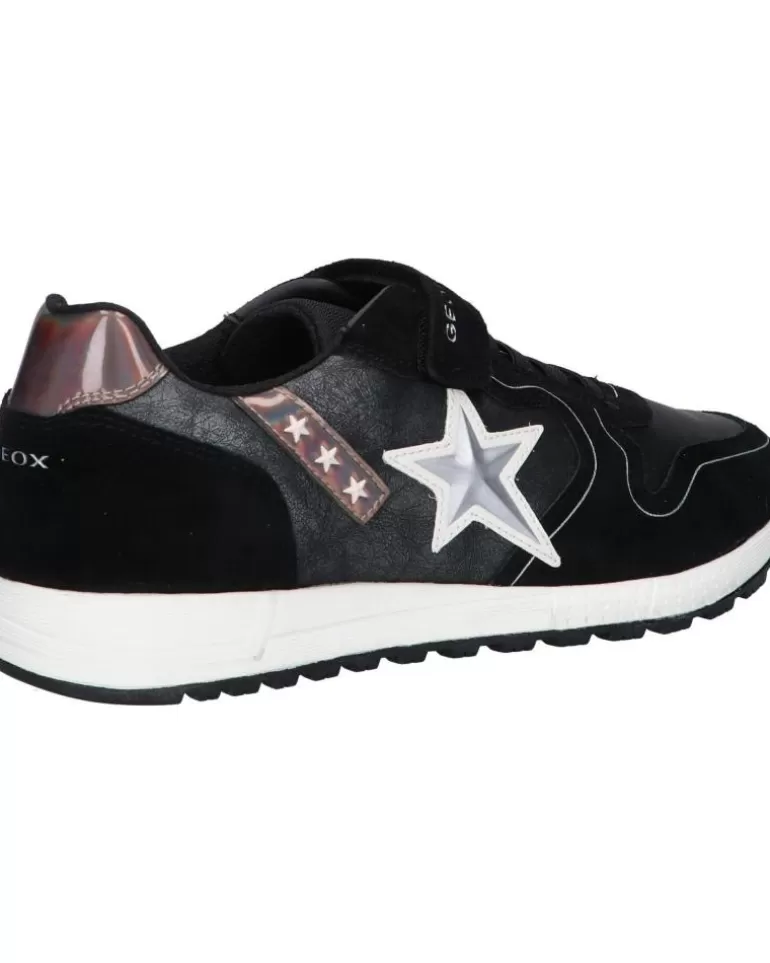GEOX Deportivas De Niña J16Aqa 02285 J Alben Girl C0039 Black-Silver Best