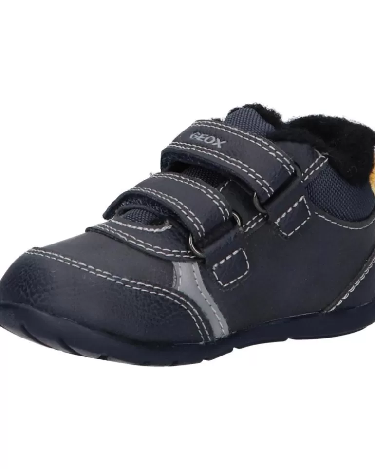 GEOX Deportivas De Niña Y Niño B261Pa 000Me B Elthan Boy C4229 Navy-Dk Yellow Flash Sale