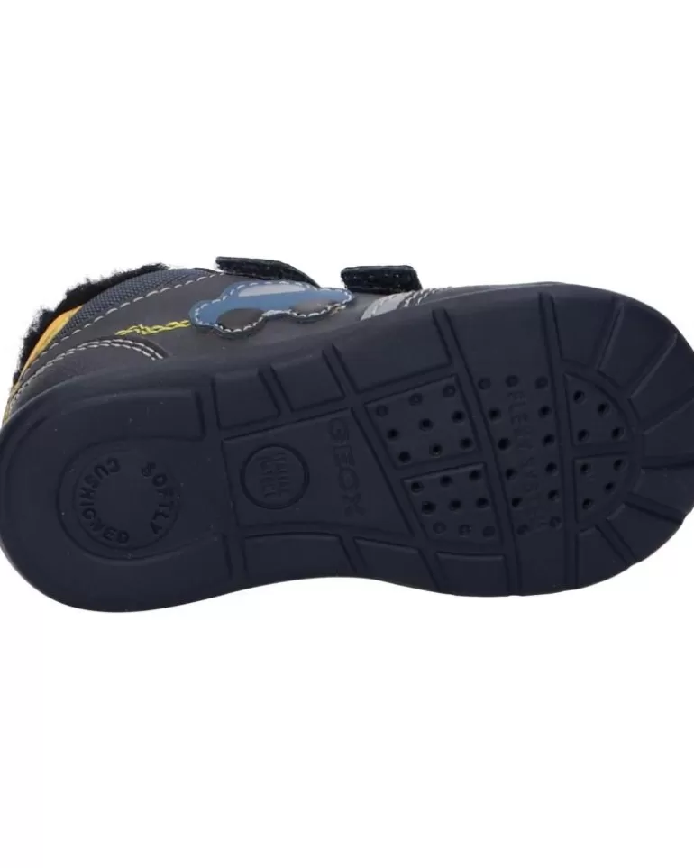 GEOX Deportivas De Niña Y Niño B261Pa 000Me B Elthan Boy C4229 Navy-Dk Yellow Flash Sale
