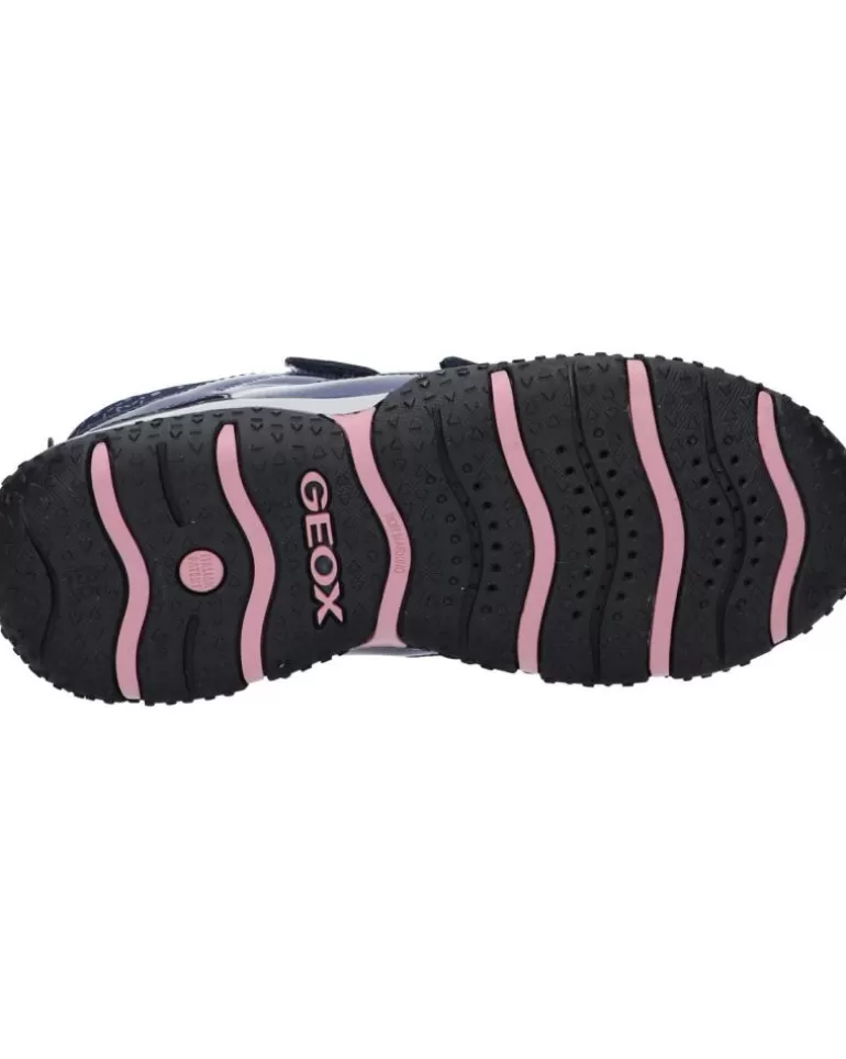 GEOX Deportivas De Niña Y Niño J26H1A 0Bcmn J Baltic Girl B Abx C0694 Navy-Pink Fashion