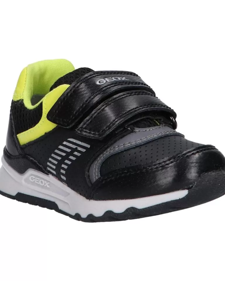 GEOX Deportivas De Niño B264Ya 0Ce54 B Pyrip Boy C9B3S Black-Lime Green Discount