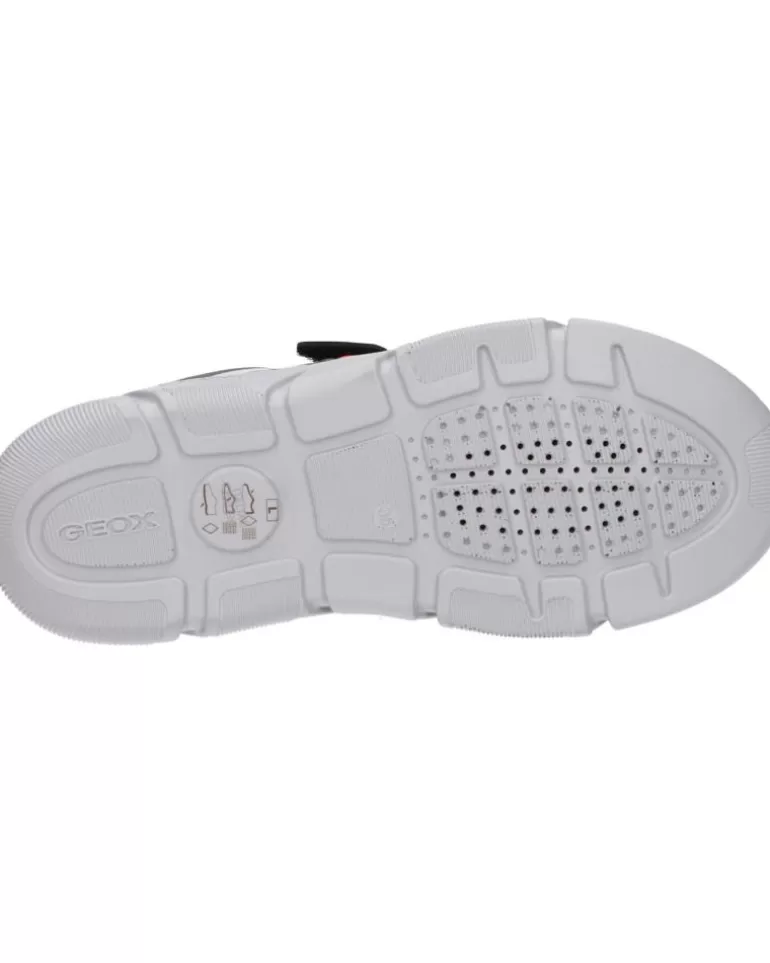 GEOX Deportivas De Niño J16Dma 0Ce15 J Aril Boy C0038 Black-Orange Flash Sale