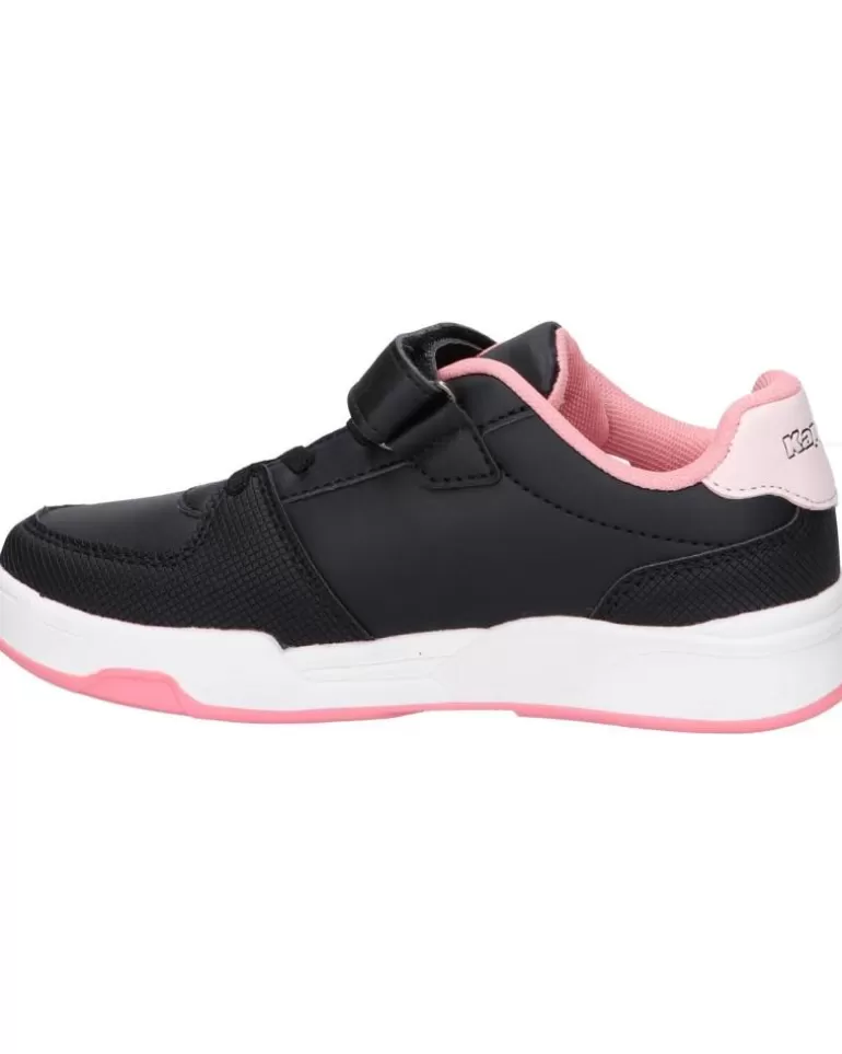 KAPPA Deportivas De Niña 361N14W Oscar Kid Ev A1U Black-Pink New