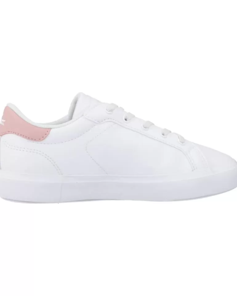 LACOSTE Deportivas De Niña Powercourt 0721 1 Suc Blanco Discount