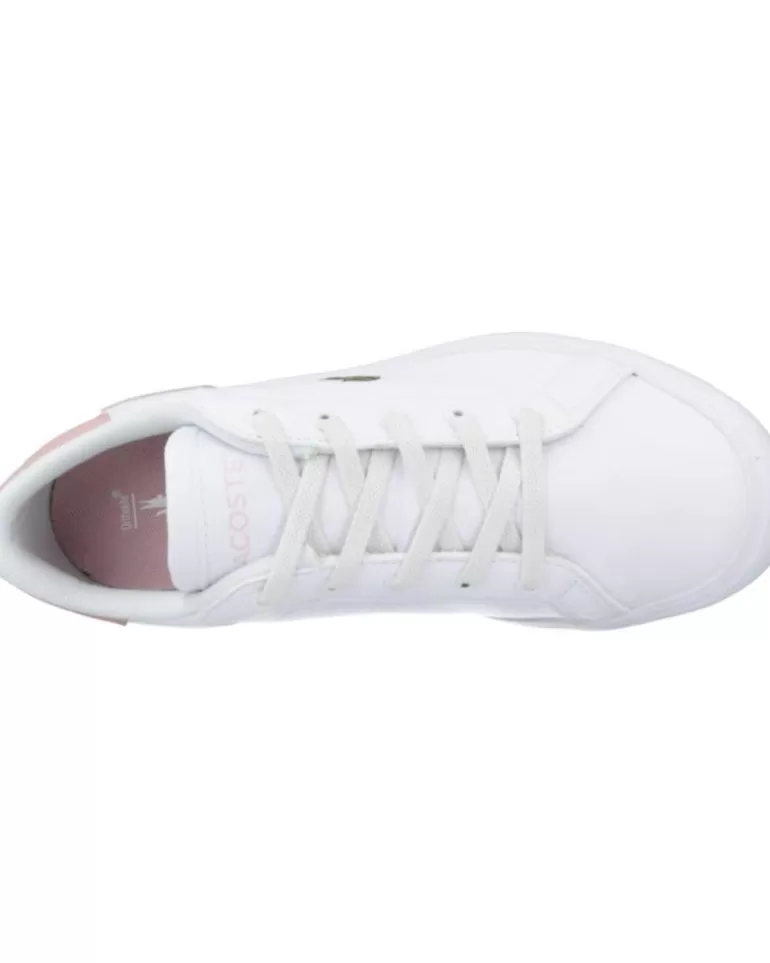LACOSTE Deportivas De Niña Powercourt 0721 1 Suc Blanco Discount