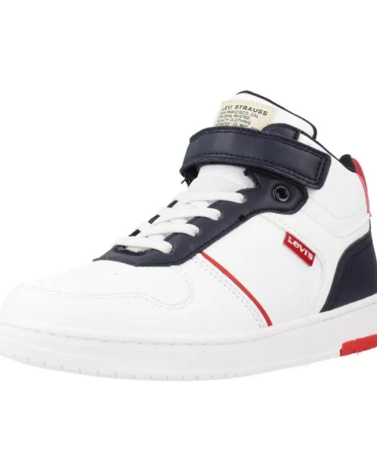 LEVIS Deportivas De Niña Y Niño Kick Mid Blanco New