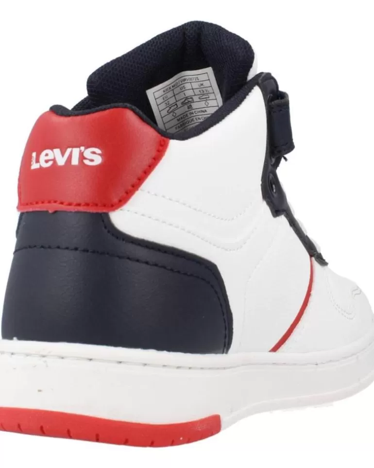 LEVIS Deportivas De Niña Y Niño Kick Mid Blanco New