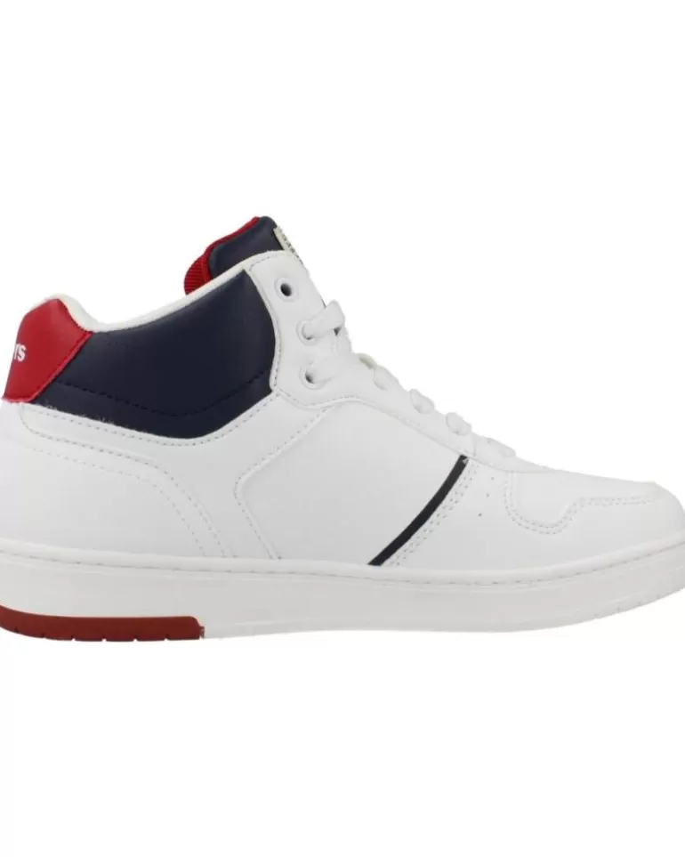 LEVIS Deportivas De Niña Y Niño Kick Mid Blanco Discount