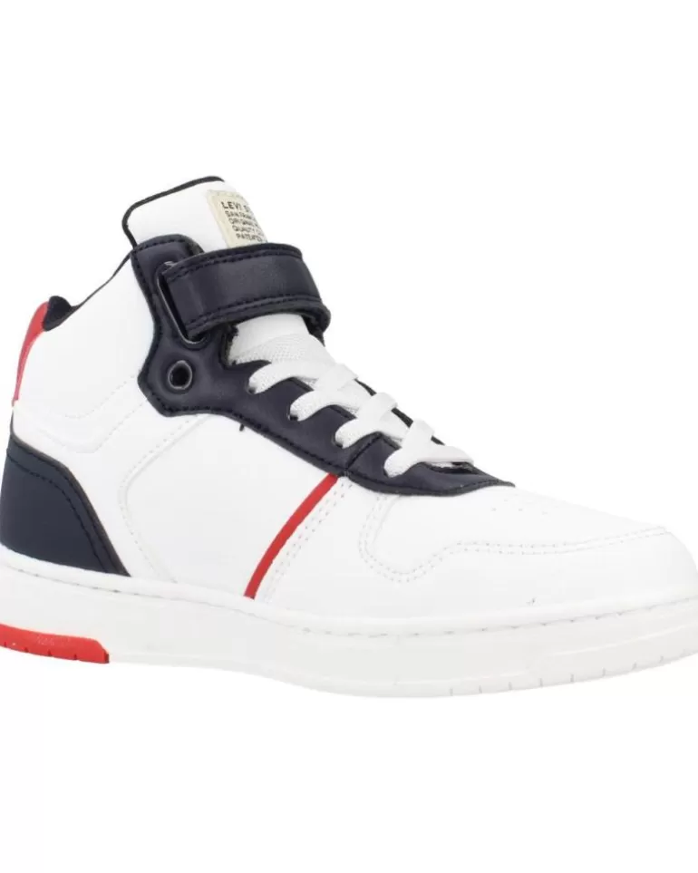 LEVIS Deportivas De Niña Y Niño Kick Mid Blanco New