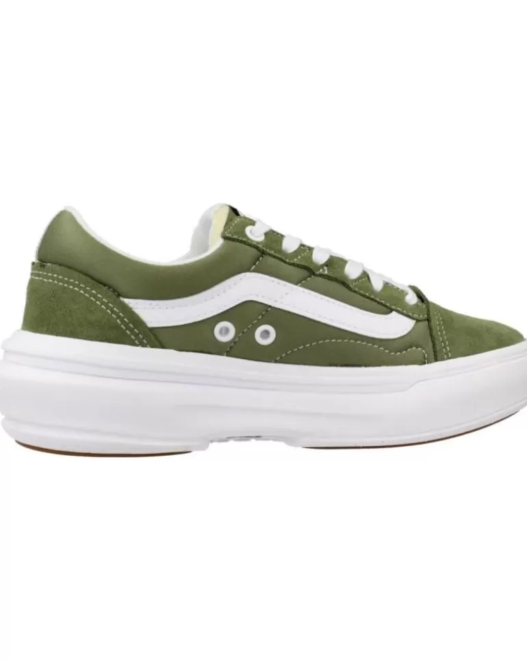 VANS OFF THE WALL Deportivas De Mujer Y Niña Y Niño Old Skool Overt Verde Sale