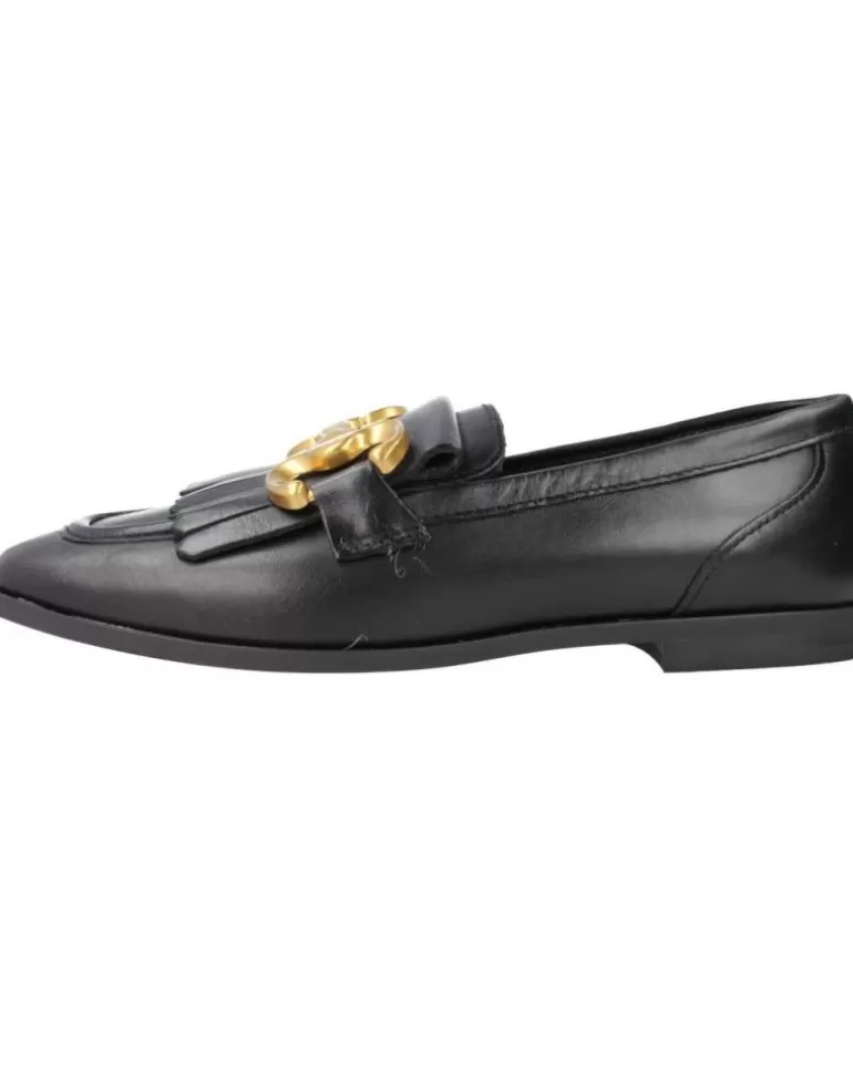 ALPE Mocasines De Mujer New Roma Negro Cheap