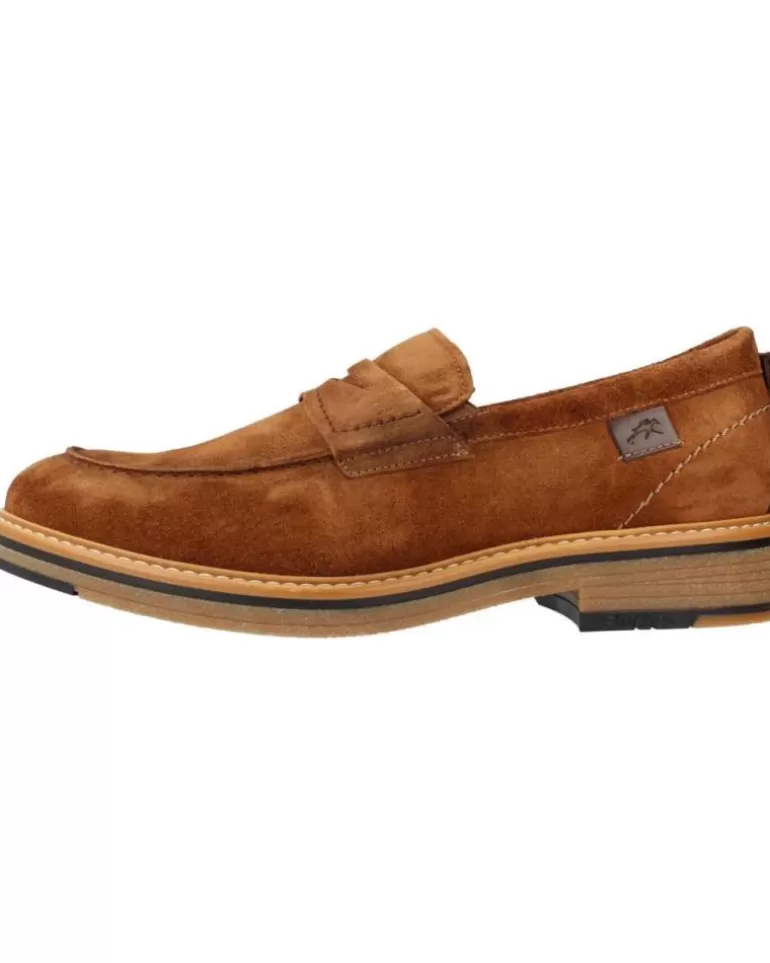 FLUCHOS Mocasines De Hombre F1818 Marron Flash Sale