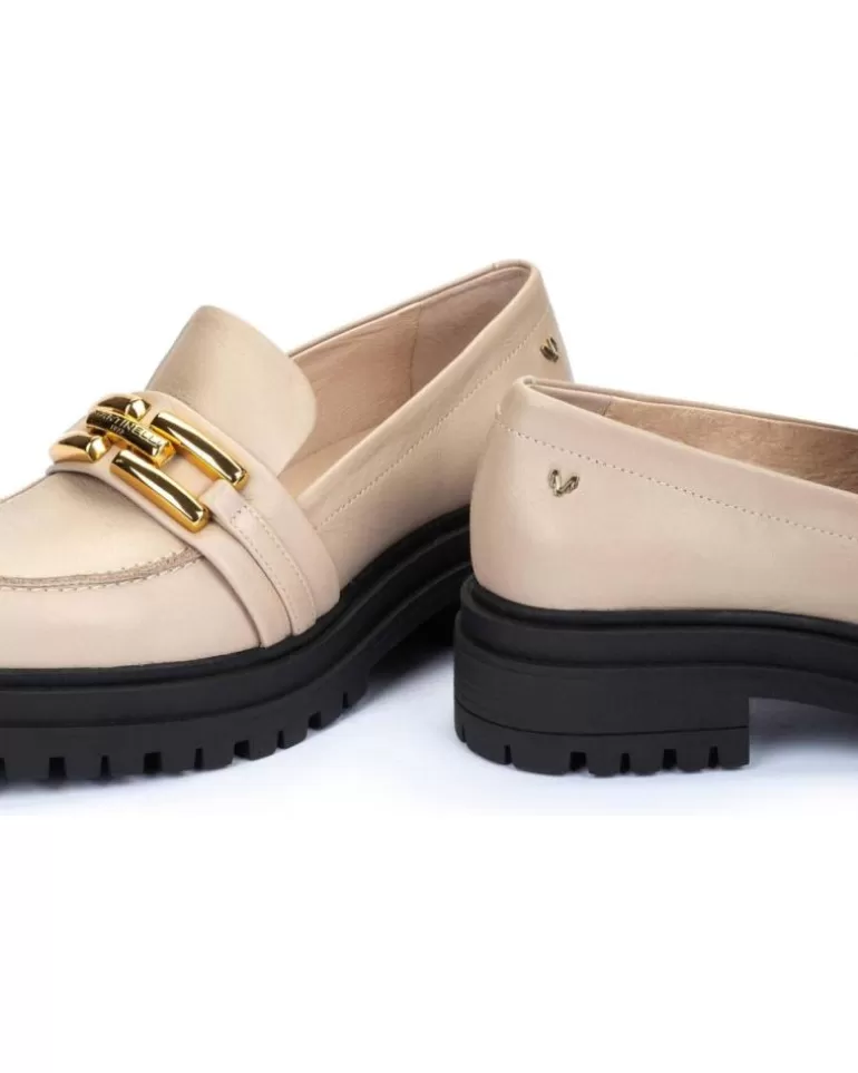 MARTINELLI Mocasines De Mujer Mocasin De Vestir Para Mujer 1674-B080Z Stone Cheap