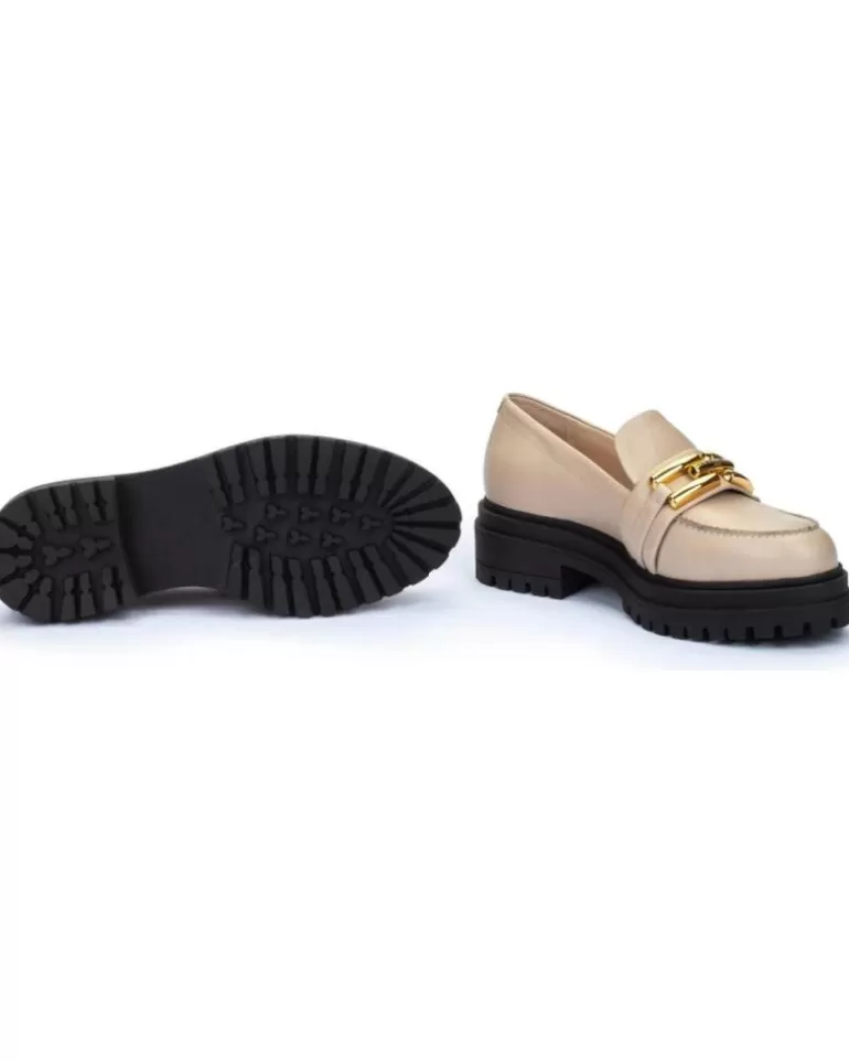 MARTINELLI Mocasines De Mujer Mocasin De Vestir Para Mujer 1674-B080Z Stone Cheap