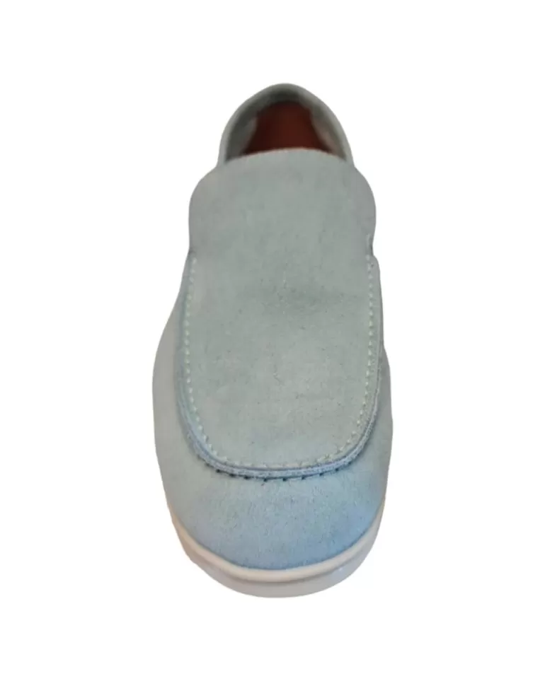 OTRAS MARCAS Mocasines De Hombre Gallar Azul Claro New