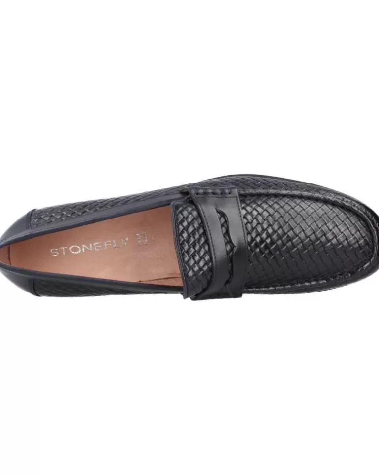 STONEFLY Mocasines De Mujer Y Hombre Summer Ii 10 Calf Intreccia Azul Hot