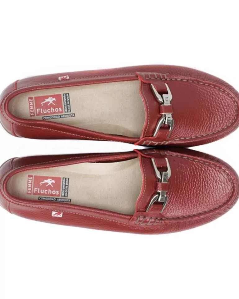 FLUCHOS Nauticos De Mujer Zapato F0804 Rojo Mujer Floter Rojo Flash Sale