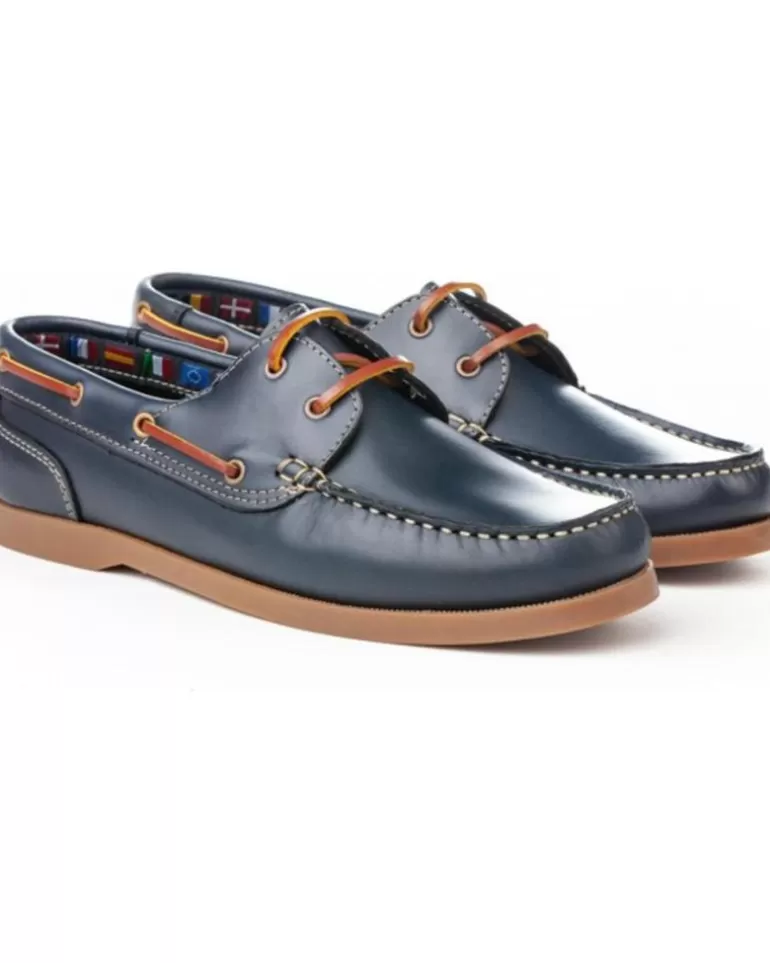 MAÑAS Nauticos Manas De Hombre Nautico Pull Americano Piel 1020 Marino Outlet