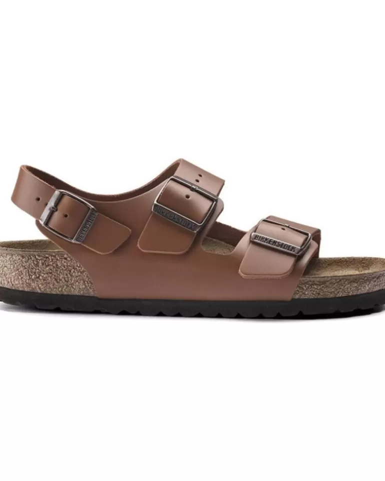 BIRKENSTOCK Sandalias De Hombre - Milano Brown Best Sale