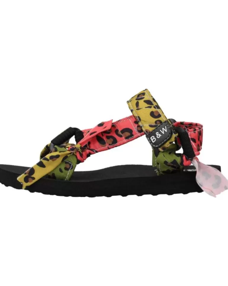 BW BREAK WALK Sandalias De Niña Nv553207 Animal Print Flash Sale