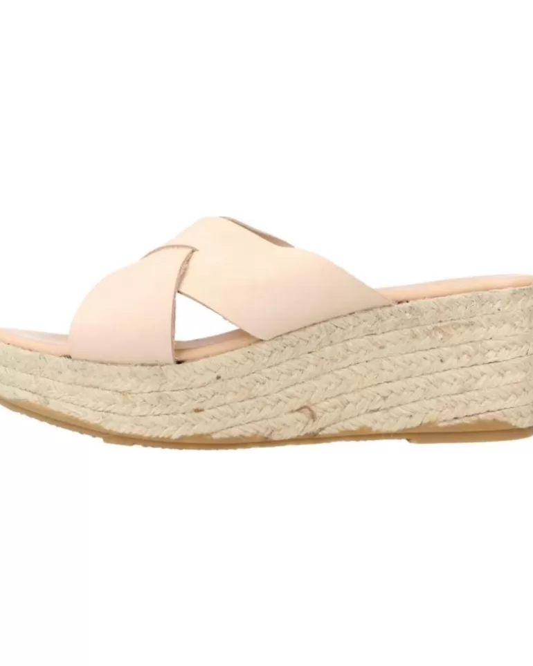 CLARA DURAN Sandalias De Mujer Platafp7Cd Nude Best Sale