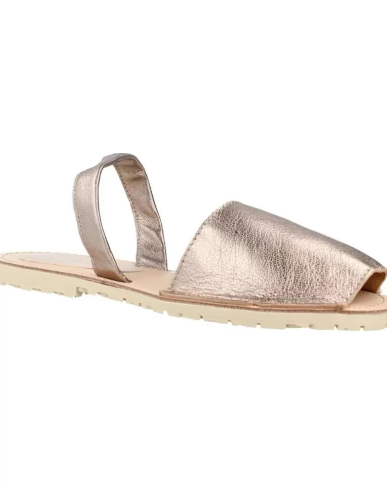 CLARA DURAN Sandalias De Mujer Y Niña Menorcd Oro Clearance