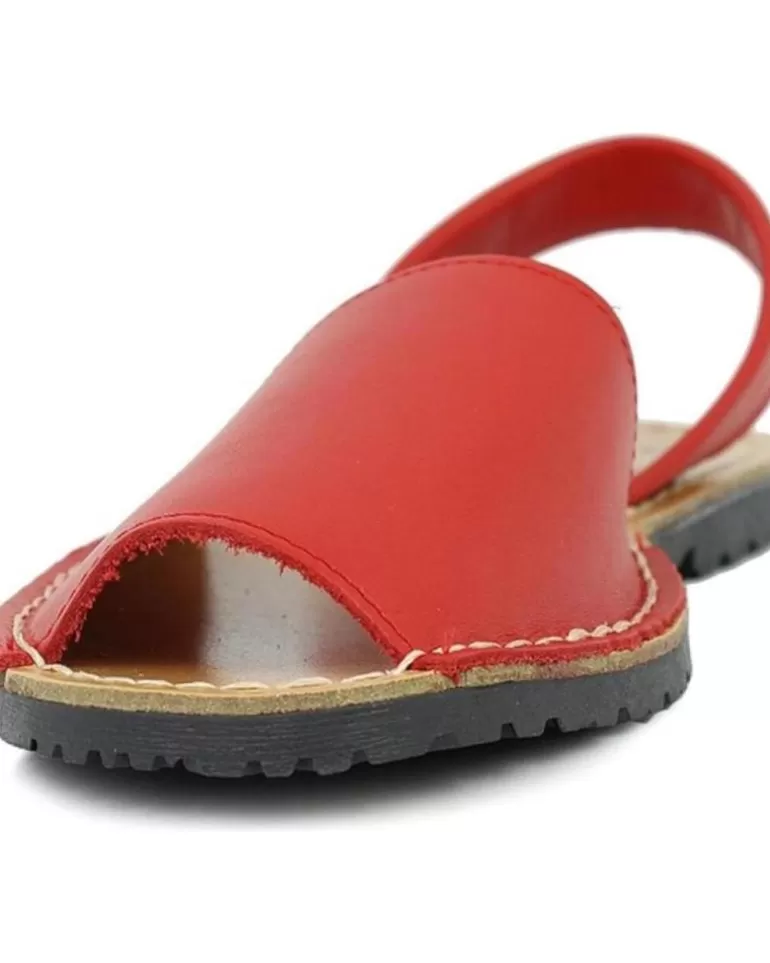 COLORES Sandalias De Niña Sandalias 201 Rojo New