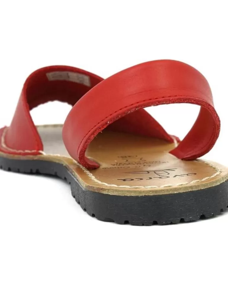 COLORES Sandalias De Niña Sandalias 201 Rojo New