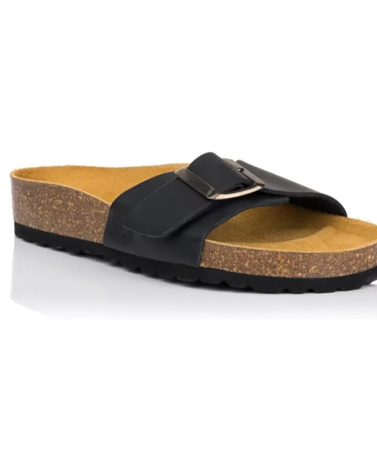 CORONEL TAPIOCCA Sandalias De Mujer Sandalias Planas C1207 Negras Negro Discount