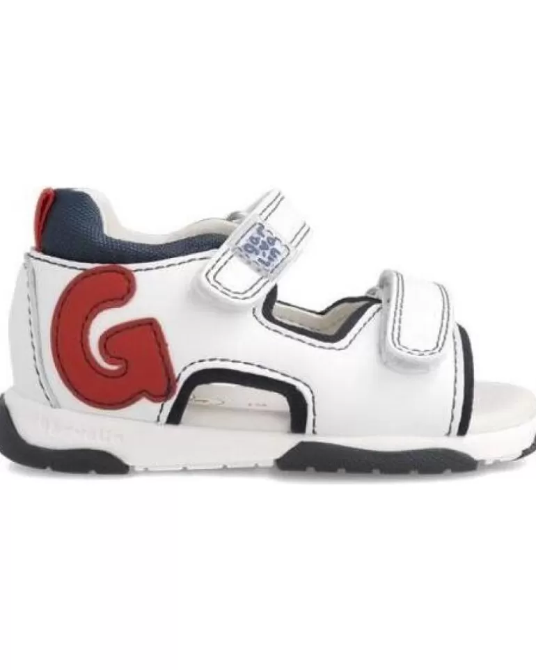 GARVALIN Sandalias De Niño Sauvage Blanco Outlet