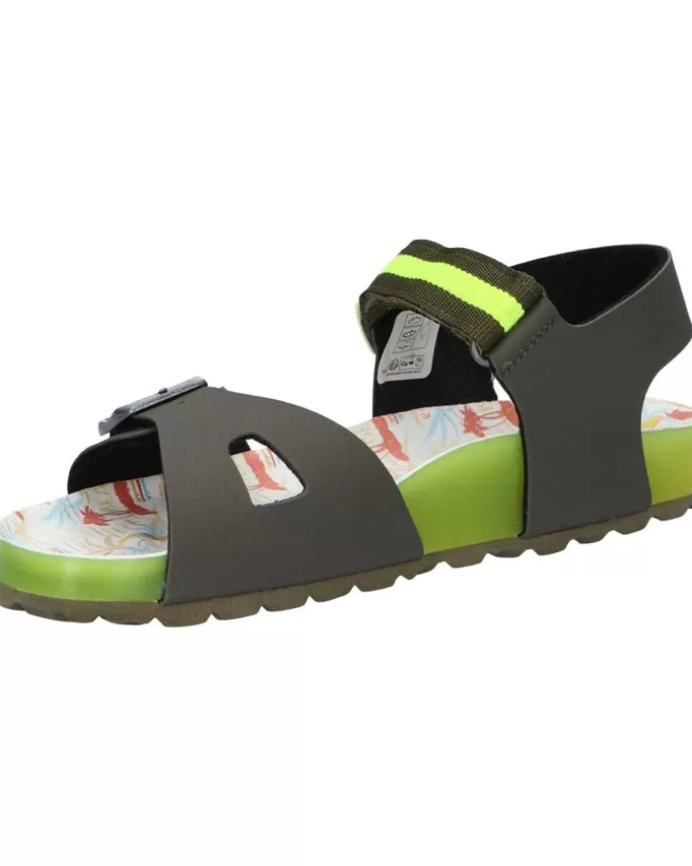 KICKERS Sandalias De Mujer Y Niña Y Niño 894911-30 Sostreet 202 Kaki Jaune Surf Cheap