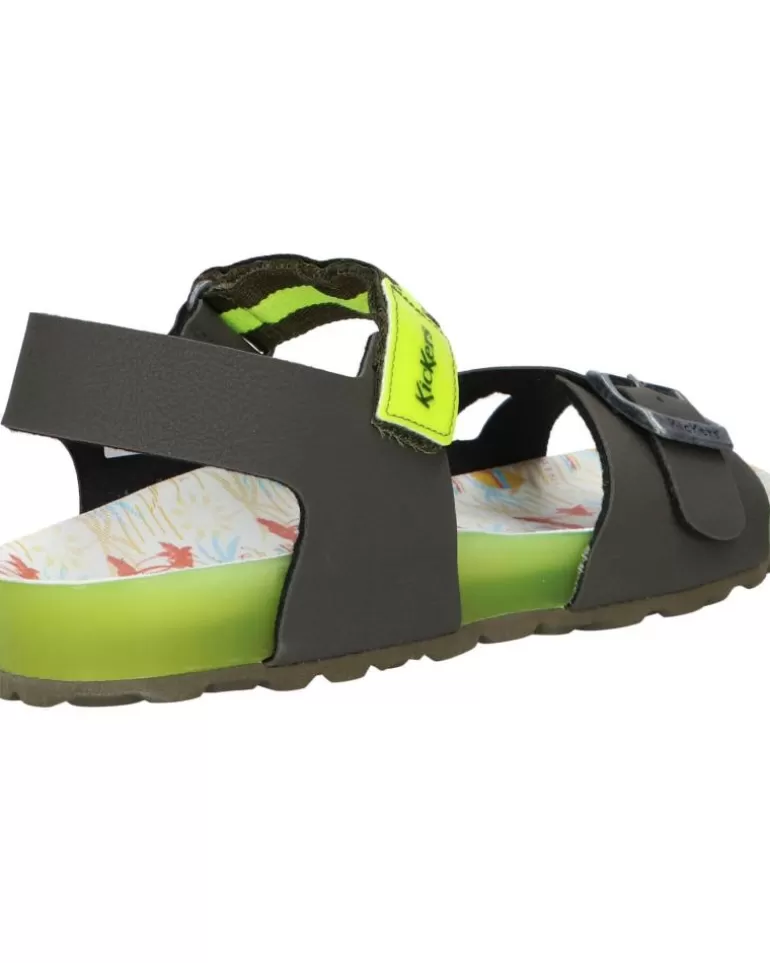 KICKERS Sandalias De Mujer Y Niña Y Niño 894911-30 Sostreet 202 Kaki Jaune Surf Cheap