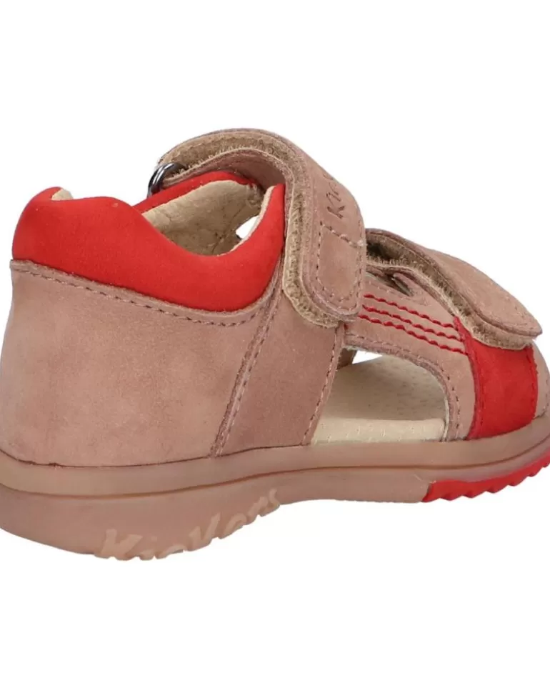KICKERS Sandalias De Niño 414748-10 Plazabi 112 Beige Orange Shop