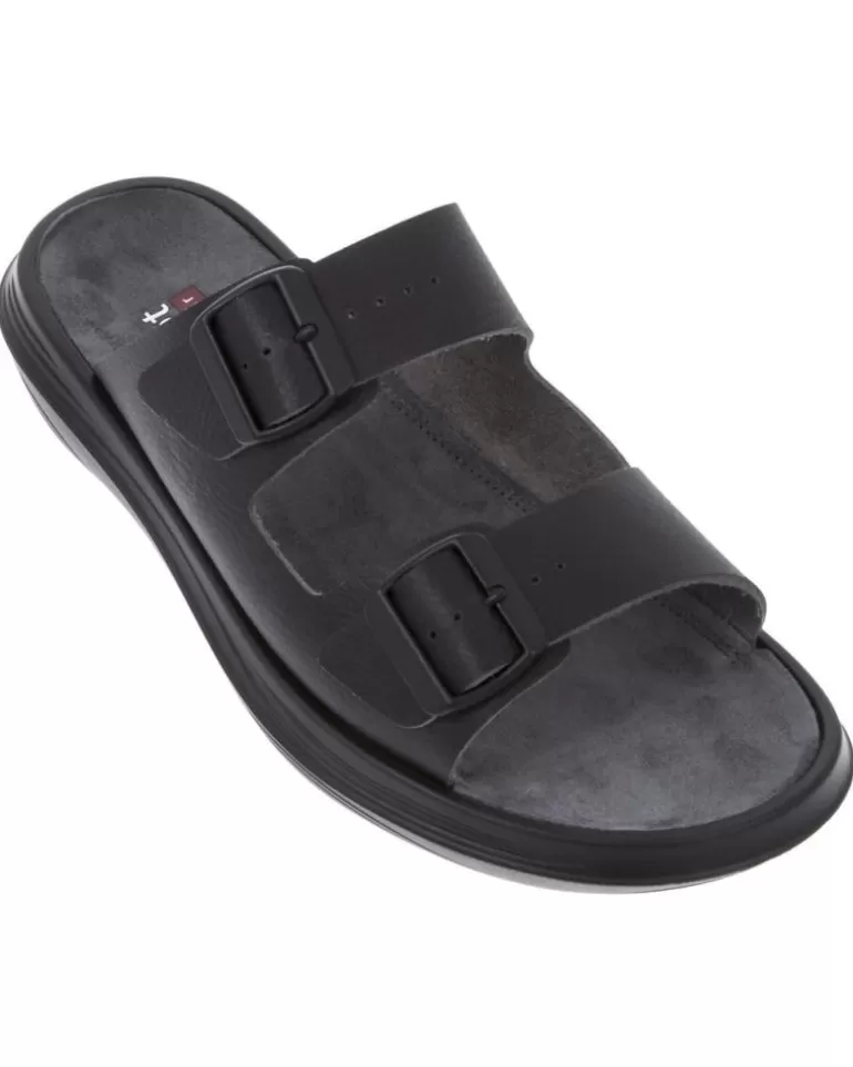 KYBUN Sandalias De Hombre Sandalias Uri M Black Clearance
