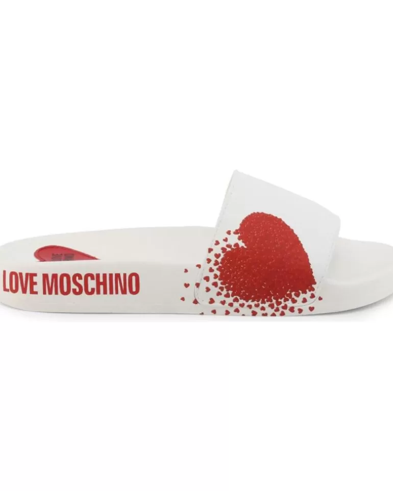 LOVE MOSCHINO Sandalias De Mujer Y Niña - Ja28012G1Ei15 White Store