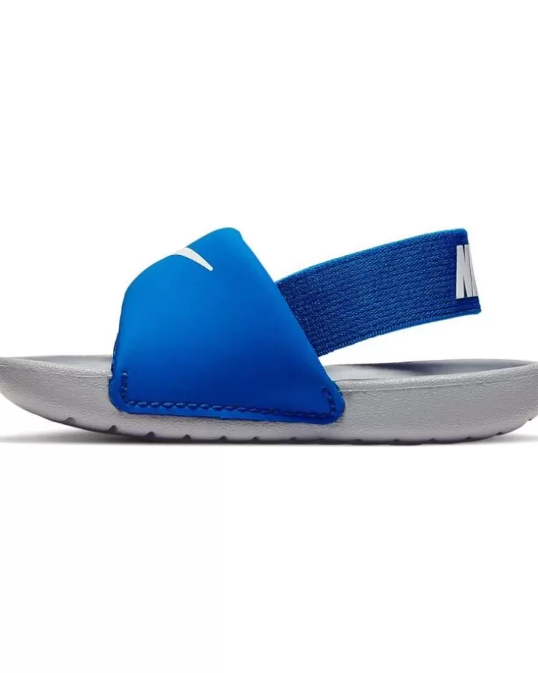 NIKE Sandalias De Niña Y Niño Sandalias Kawa Slide Azul Gris Td Multi Hot