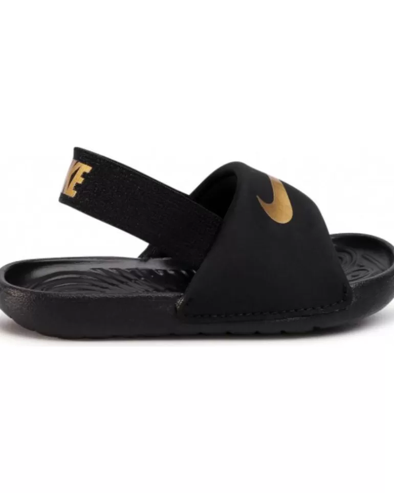 NIKE Sandalias De Niña Y Niño Sandalias Kawa Slide Negro Dorado Multi Online