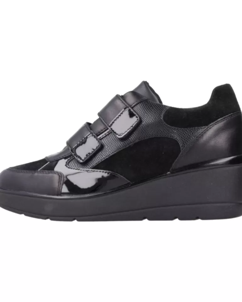 GEOX Zapatillas Deporte De Mujer D Ilde Negro Cheap