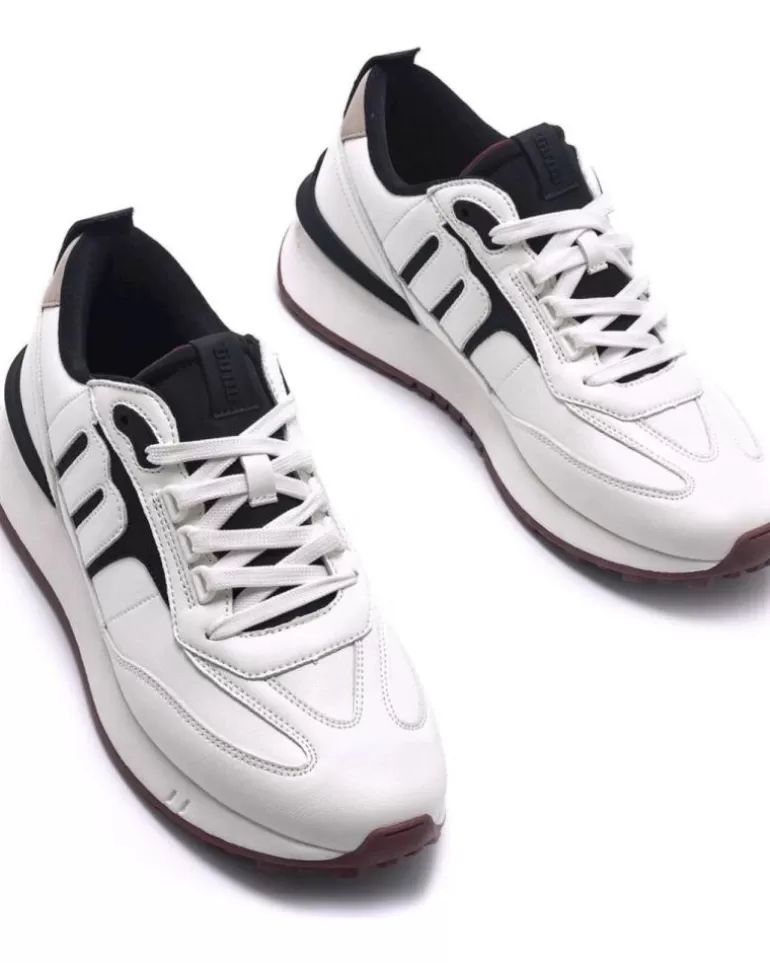 MTNG Zapatillas Deporte De Hombre Mustang Sneaker Para Hombre 84293 Blanco Clearance