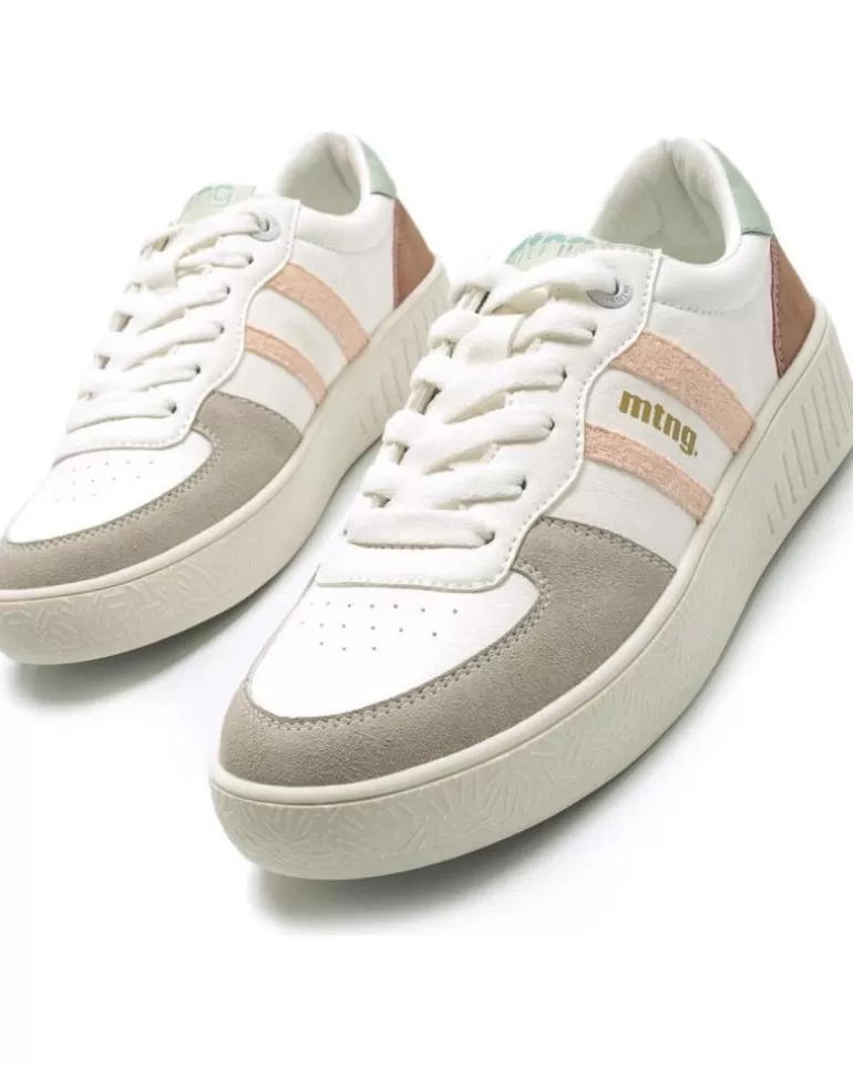 MTNG Zapatillas Deporte De Mujer Deportivas Delta Mustang Blanco Discount