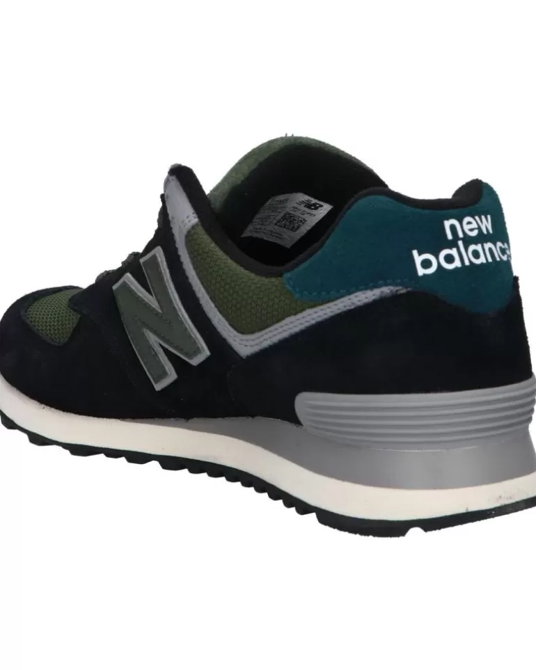 NEW BALANCE Zapatillas Deporte De Hombre U574Kbg 574 Black New