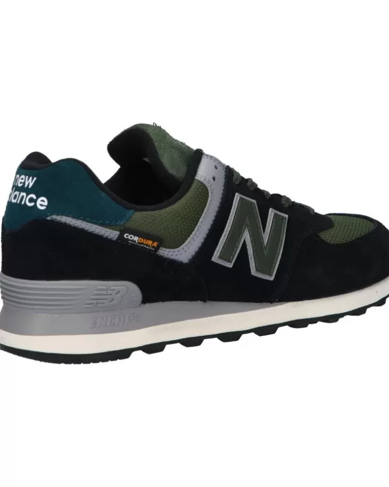NEW BALANCE Zapatillas Deporte De Hombre U574Kbg 574 Black New