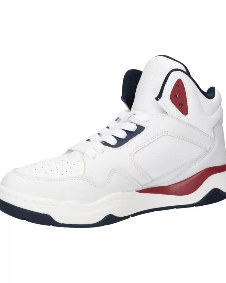 TOMMY HILFIGER Zapatillas Deporte De Hombre Em0Em01318 Basket Mid Top 0G1 Rwb Clearance