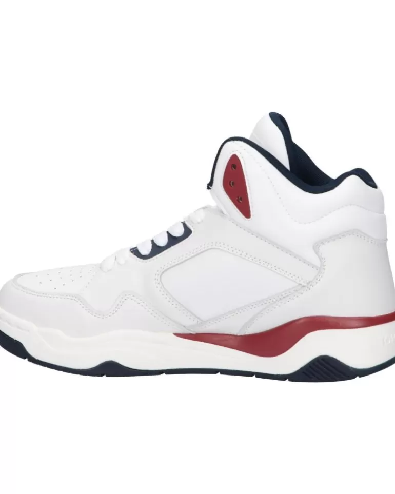 TOMMY HILFIGER Zapatillas Deporte De Hombre Em0Em01318 Basket Mid Top 0G1 Rwb Clearance